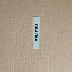 Hardly used miumiu slip on sneakers